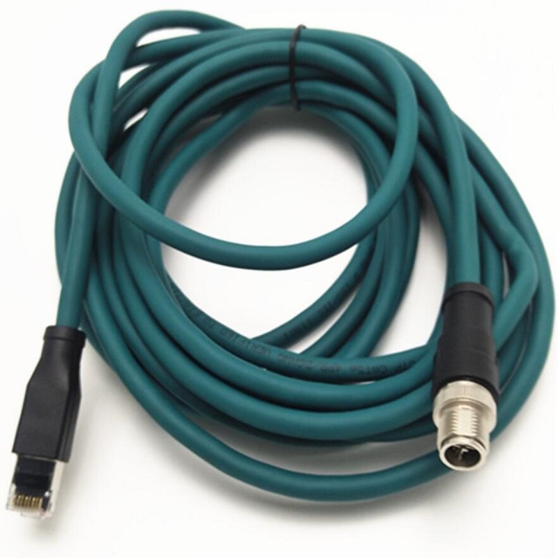 M12 RJ45 X Coded PUR cable