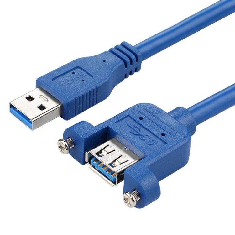 USB 3.0 Panel mount cable