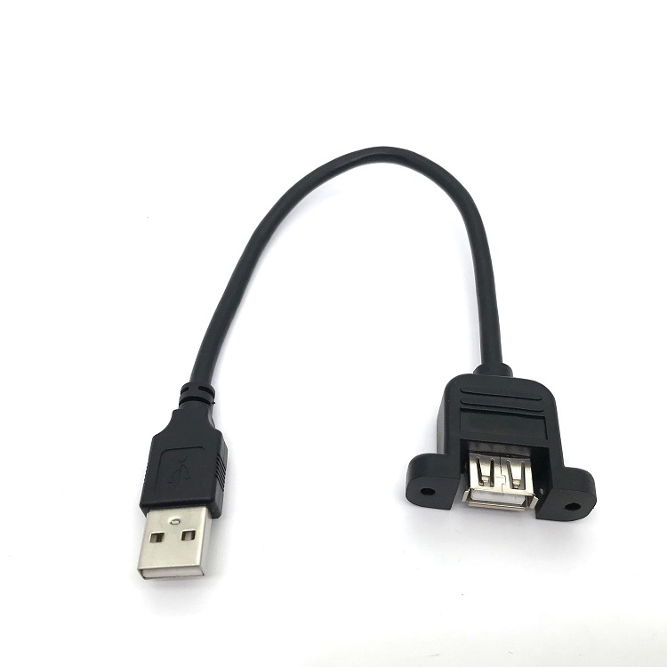 USB 2.0 Panel mount cable