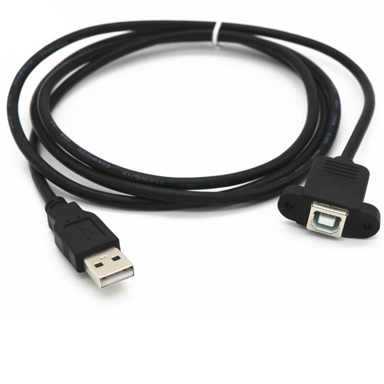 USB 2.0 Panel mount cable