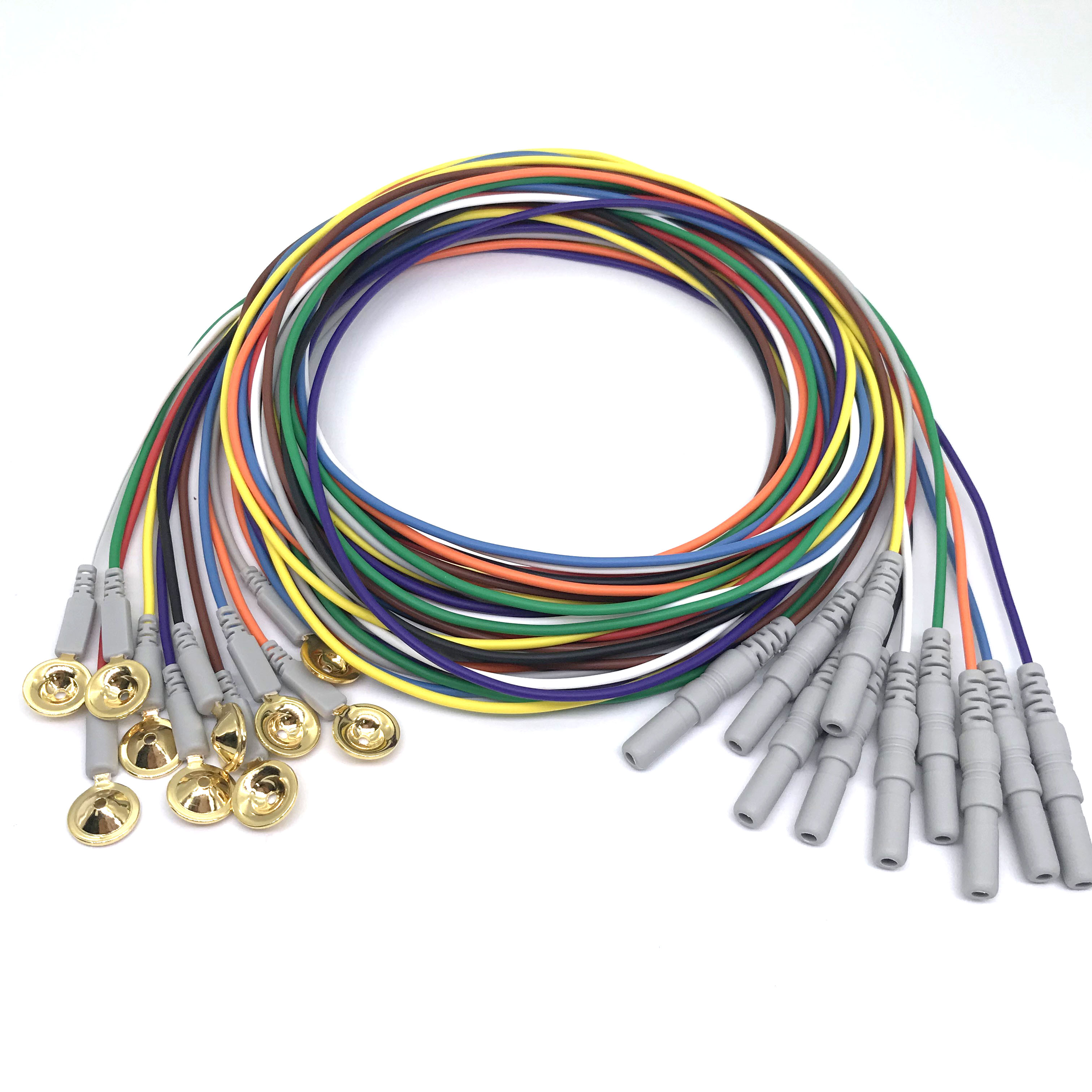 Gold eeg electrodes
