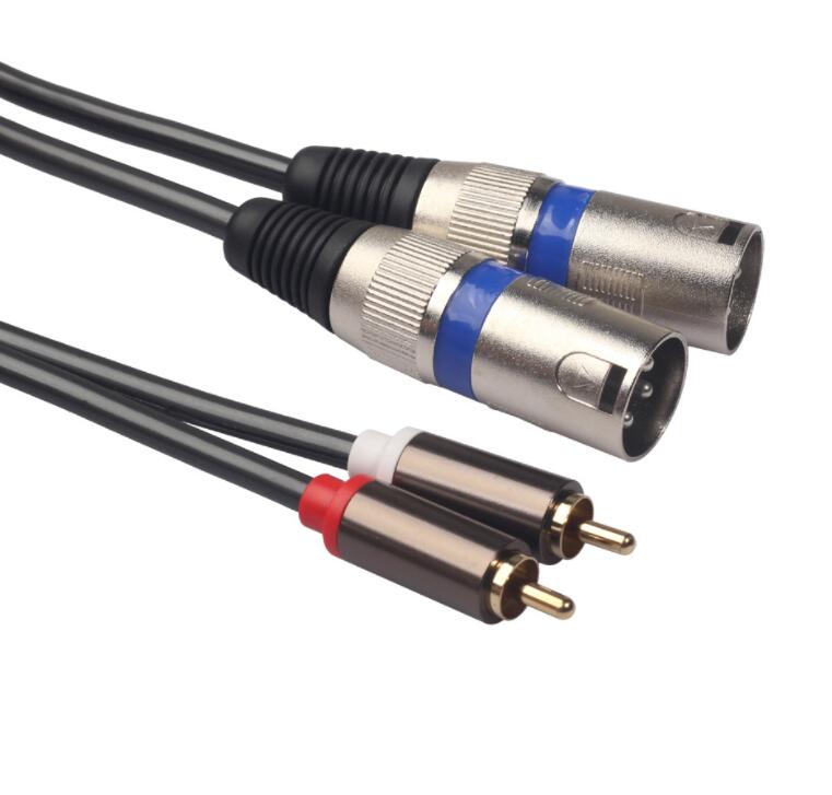 XLR to RCA cable